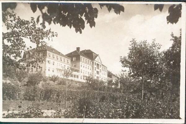 10D16313 Prosečnice sanatorium (Týnec nad Sázavou) - poštovna RR! - Pohlednice místopis