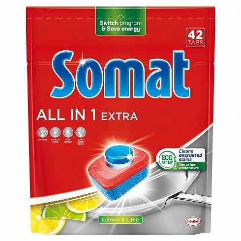 SOMAT Somat All in 1 Extra tablety do myčky 42