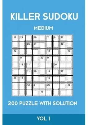 Killer Sudoku Medium 200 Puzzle WIth Solution Vol 1 od 327 Kč - Heureka.cz