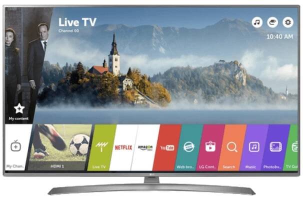 LG 65UJ670V - České návody