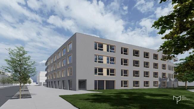 Nacházet se bude v ulici Štrossova, v areálu veterinární kliniky a městského útulku, a postaven bude podle návrhu, který pro město zpracoval Tomáš Med z architektonické kanceláře Med Pavlík architekti.