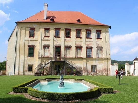 Vrcholem nové prohlídkové trasy na zámku v Kunštátě je středověká malba