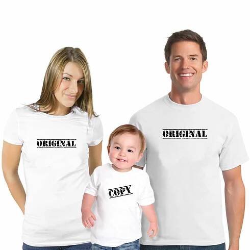 Rodinná Trička Motiv č.1 - Creafashion