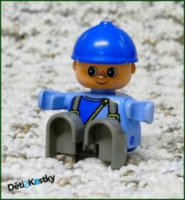 Lego® Duplo® Figurka Dítě Modrý Kšilt