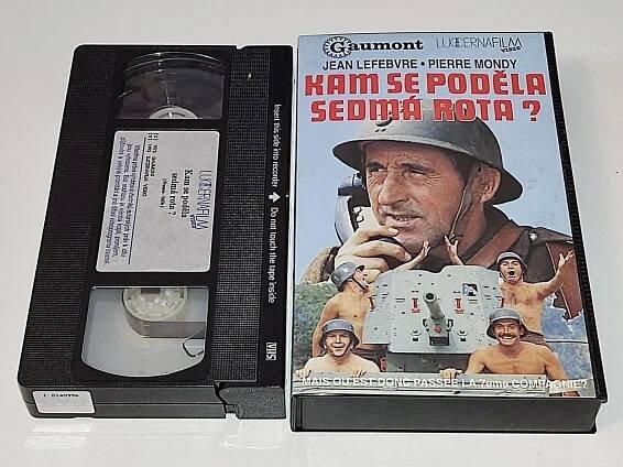 KAM SE PODĚLA SEDMÁ ROTA? : JEAN LEFEBRE - PIERRE MONDY / VHS