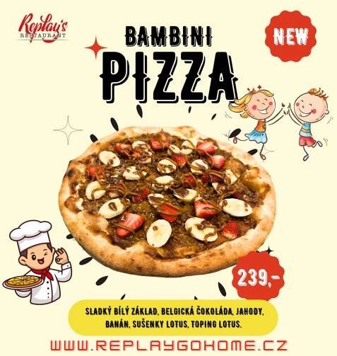 34cm Bambini Pizza