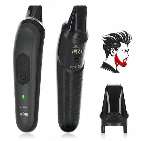 ZASTŘIHOVAČ NOSNÍCH VOUSŮ UŠNÍ STROJEK NA VLASY HOLICÍ STROJEK BRAUN Series 7 LIMITED Model MGK7XT Metal Blade Gillette Fusion Proglide 5