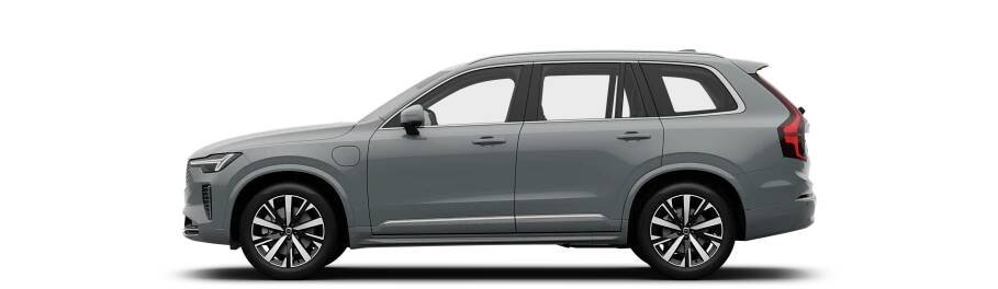 Pohled zboku na XC90 Plug-in hybrid