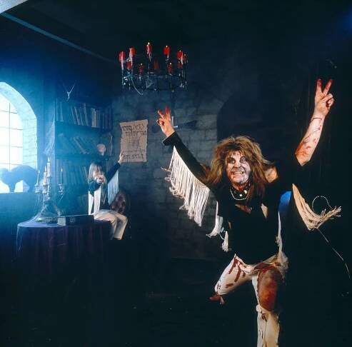 Ozzy Osbourne and Louis Osbourne. 