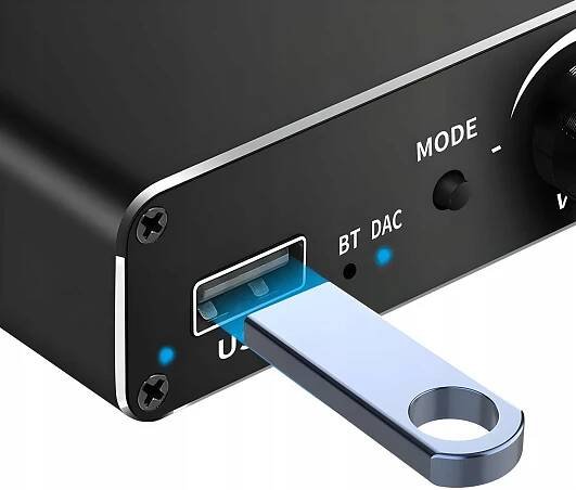 PŘIJÍMAČ VYSÍLAČ BLUETOOTH 5.0 AUDIO PŘEVODNÍK DAC 5.1 BT CINCH AUX USB Značka PAWONIK