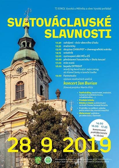 Svatováclavské slavnosti: Obec Vysoká