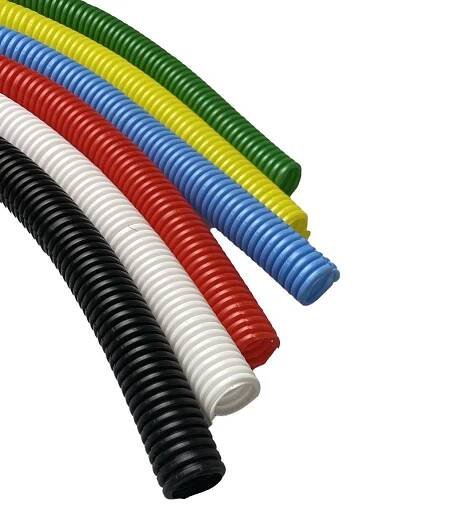 Potrubní rozlitý kabel uklizený flexibilní trubka spletité ochranné trubky PE