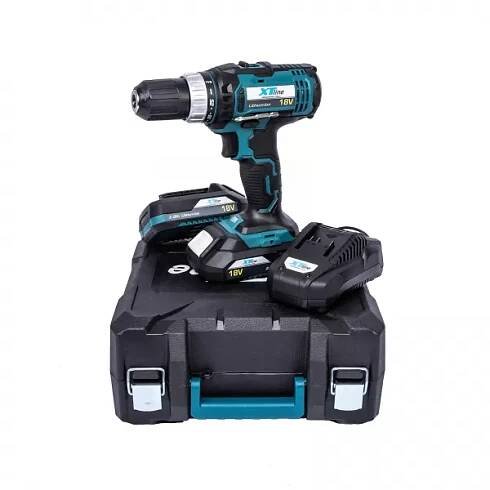 XT Aku šroubovák 18V + 2 baterie EVE 2.0Ah + nabíječka 2.4A : Xtline-eshop.cz