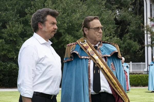 Danny McBride and John Goodman on 'The Righteous Gemstones'