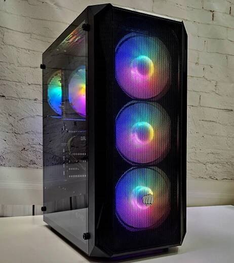 HERNÍ PC STORMFORCE 5700X Ryzen 32GB RTX 4060 8GB + Wi-Fi + WIN11 Kód výrobce Gamer Turbo R75700x 32GB/1TB SSD RTX4060