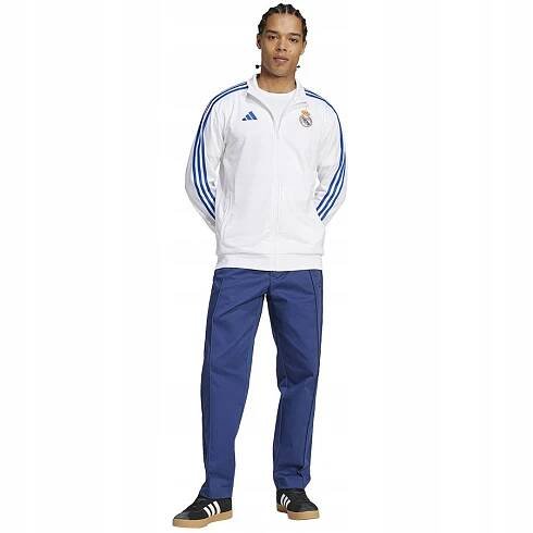 Mikina adidas Real Madrid Track Top IT3804 S bílá Velikost S