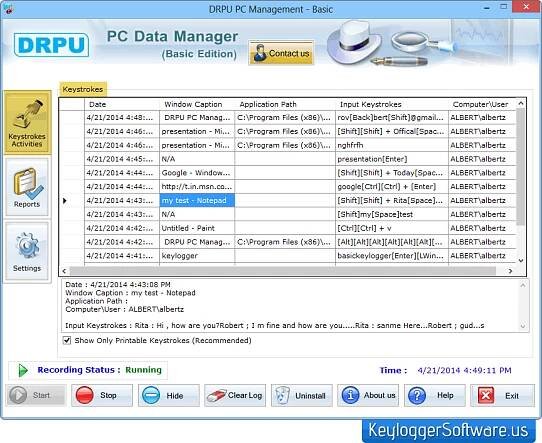 Keylogger Software
