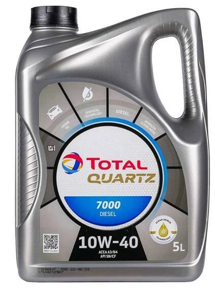 Zobraziť detail Total Quartz 7000 Diesel 10W-40 5L