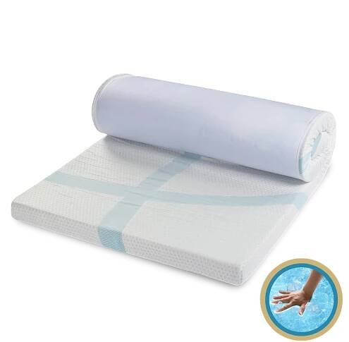 Nadvložek s hladilnim učinkom Vitapur MemoSilver 5+2 Premium Fresh - 7 cm - 180x200 cm