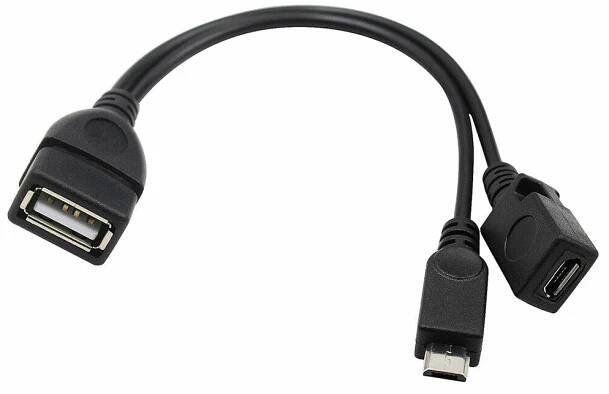 USB 4K mikro port OTG napájecí kabel adaptér pro Fire TV Stick Amazon Firestick nový