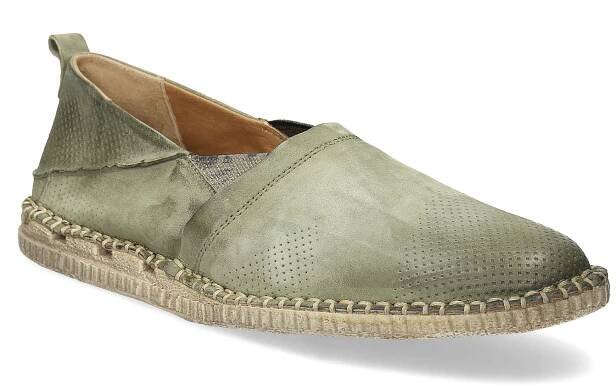Kožené Slip-on na výrazné podešvi