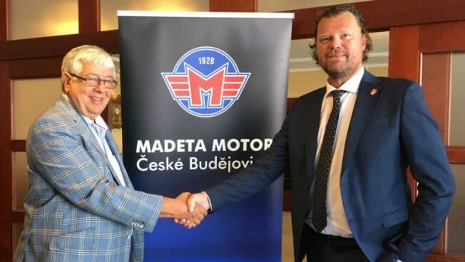 Madeta Motor České Budějovice. Nováček TELH hlásí velké změny