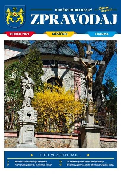 Distribuční místa dubnového zpravodaje - Město Jindřichův Hradec