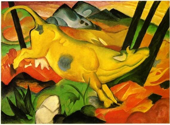 Franz Marc - Werke, Bilder und Gemälde