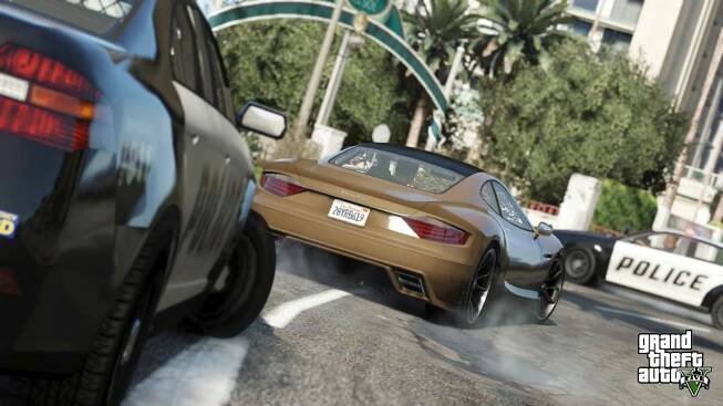 Grand Theft Auto V - PS3 Tématika akční hry