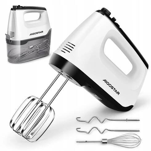 Kuchyňský ruční mixér 400 W 6 rychlostních stupňů + TURBO Aigostar