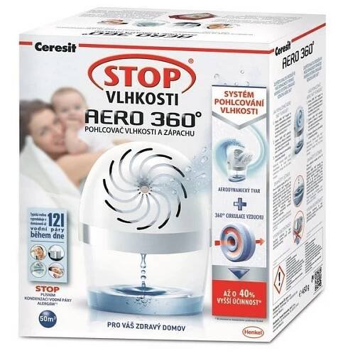 Pohlcovač vlhkosti Ceresit Stop vlhkosti AERO 360°