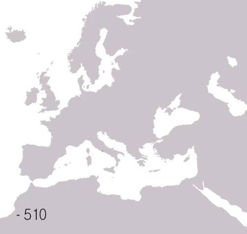 Řím na mapě