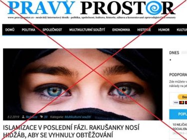HOAX: Rakušanky nosí hidžáb, aby se vyhnuly obtěžování