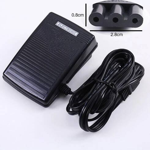 inne Nožní pedál šicího stroje Regulátor rychlosti Regulátor motoru Příslušenství Ovládací spínač PowerCord Electronic For Brother Singer