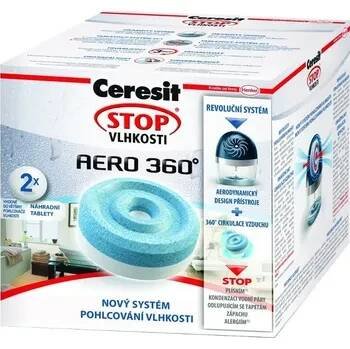 Pohlcovač vlhkosti CERESIT STOP vlhkosti AERO náhradní náplň 2x300g