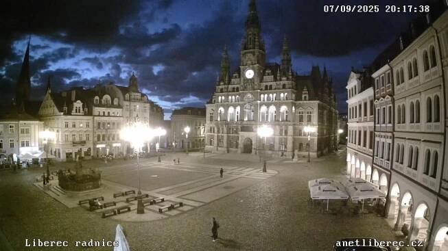 Nám. Dr. E. Beneše - zdroj a-net Liberec