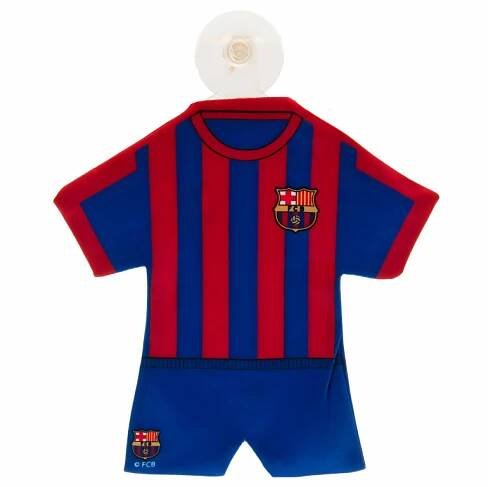 Mini dres FC Barcelona, s přísavkou