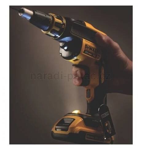 DeWALT DCF620D2K aku bezuhlíkový šroubovák na sádrokarton 18V 2x2,0Ah - Nářadí Potač