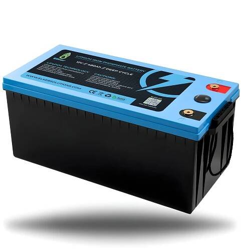LiFePO4 Lithium Battery 12v 480Ah with BMS and LED indicator