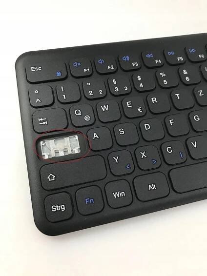 BEZDRÁTOVÁ KLÁVESNICE OMOTON 2,4 GHZ Model B0BV19XYRJ
