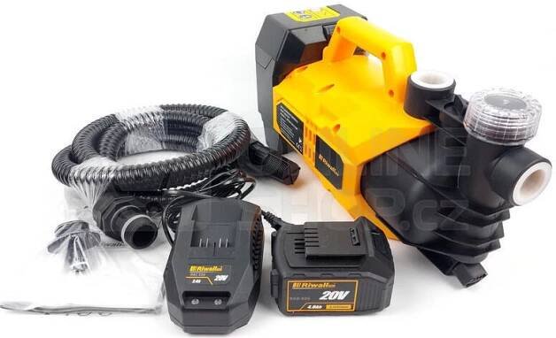 Riwall PRO RAJP 2820, aku 20V čerpadlo (bez baterie a nabíječky)