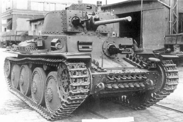Panzer 38 (t) byl jediný československý tank ve druhé světové válce