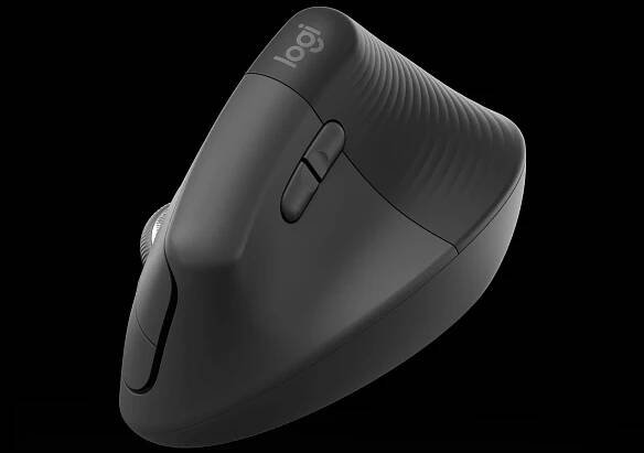 Logitech Wireless Mouse Lift for Business, graphite / black