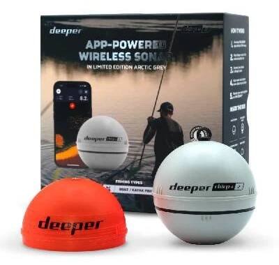 Deeper Nahazovací sonar Fishfinder CHIRP+ 2 Arctic Grey Limited Edition