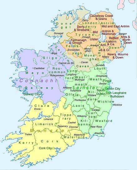 Liste der Hallenkirchen in der Republik Irland