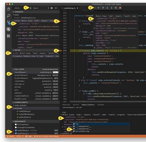 VS Code Debug Features