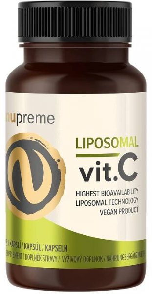 Fotografie Nupreme Liposomal Vitamín C 30 kapslí