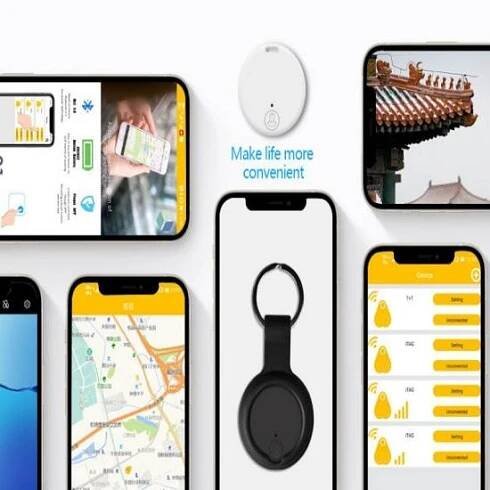 Anti-Loss Device Bluetooth 5.0 Mini GPS Tracker Pet Kids Bag Peněženka pro IOS/Android Smart Find Locator Příslušenství
