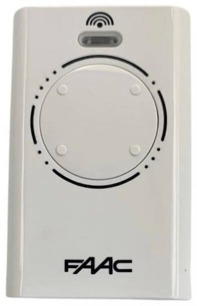 Dálkový ovladač FAAC XT4 bílý, 868 MHz
