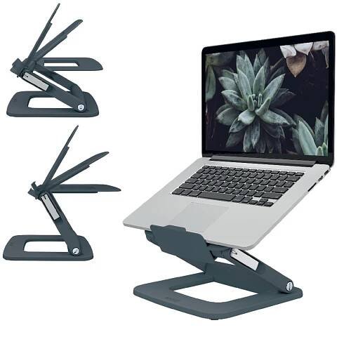 Stojan na notebook "Ergo", šedá, nastavitelný, LEITZ 64240089 za 999.00CZK - Allegro
